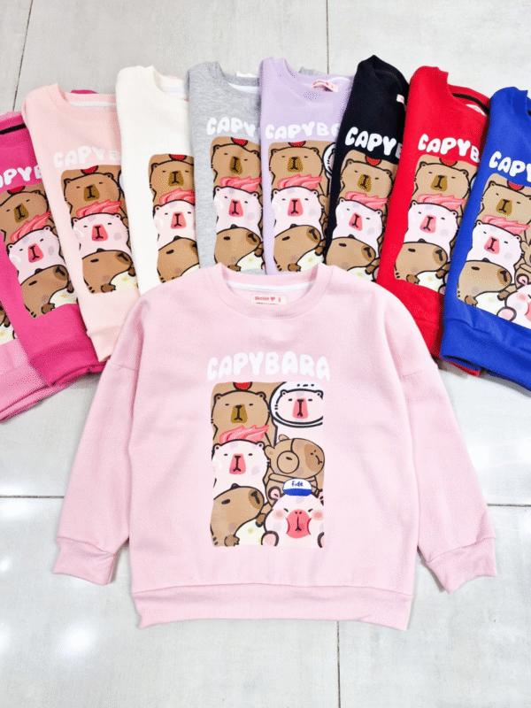 Buzo Friza Cuello Ribb