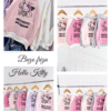Buzo Frizado Hello Kitty (Sudadera con capucha)