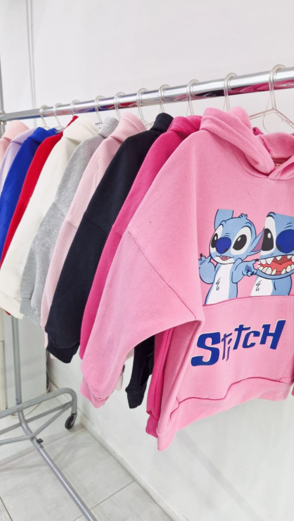 Buzo con Bolsillo STITCH (Lilo & Stitch)