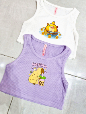 Musculosa Morley Capybara