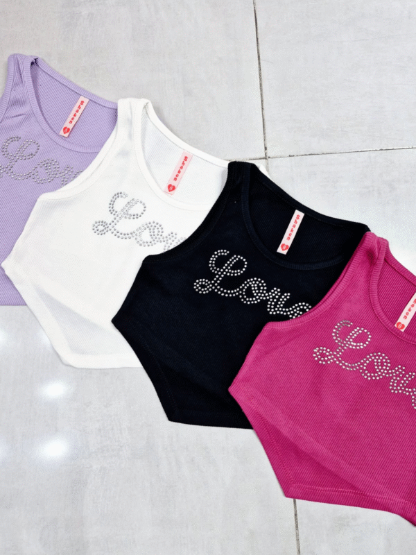 Musculosa Morley Love Brillo