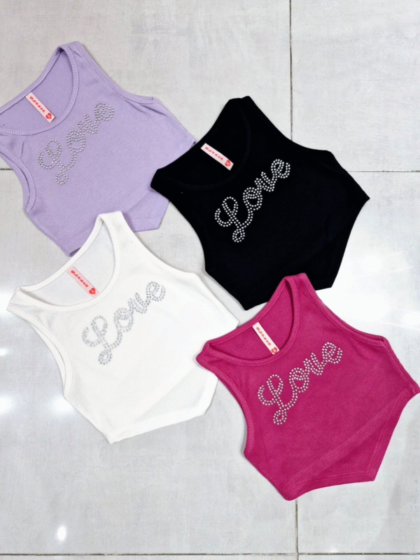 Musculosa Morley Love Brillo