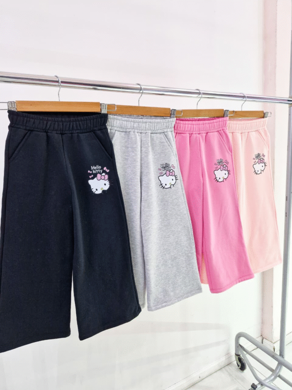 Pant. Palazzo frizado HELLO KITTY 3 Pantalón Palazo Frizado HELLO KITTY