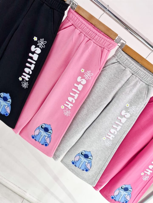 Pantalón Palazo Frizado stitch 2 Pantalón Palazo Frizado Stitch