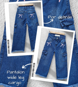 Pantalón Wide Leg Cargo MOÑITO