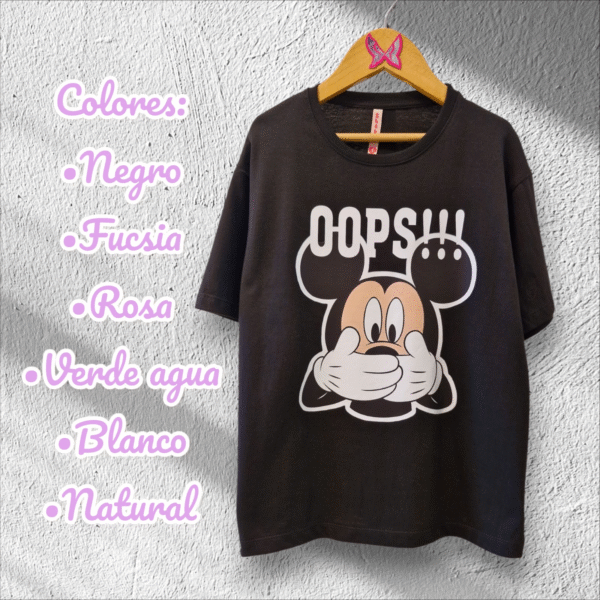 Remeron Oversize MICKEY 1 Remerón Oversize Mickey