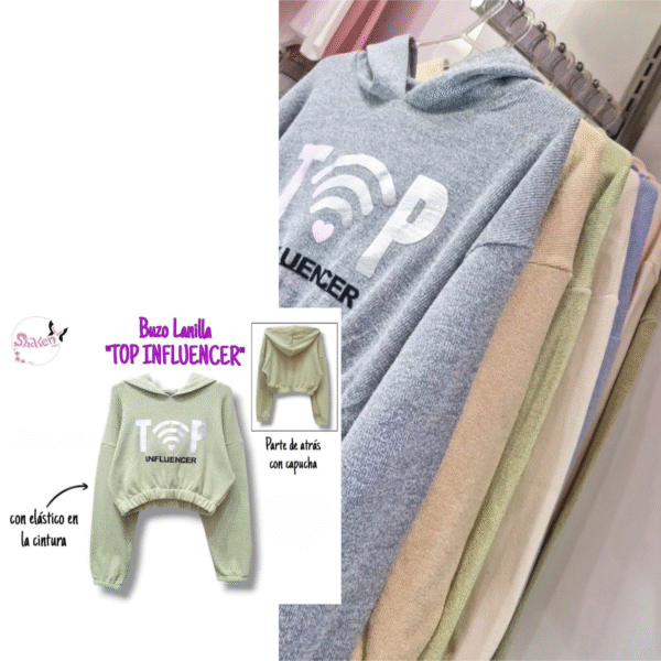 Buzo Lanilla con Elástico