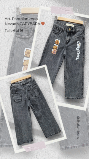 Pantalón mon CAPYBARA 1 Pantalón Mom CAPYBARA