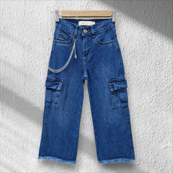 Pantalón mon wide leg cargo MOÑITO 2 Pantalón Mom Wide Leg Cargo MOÑITO